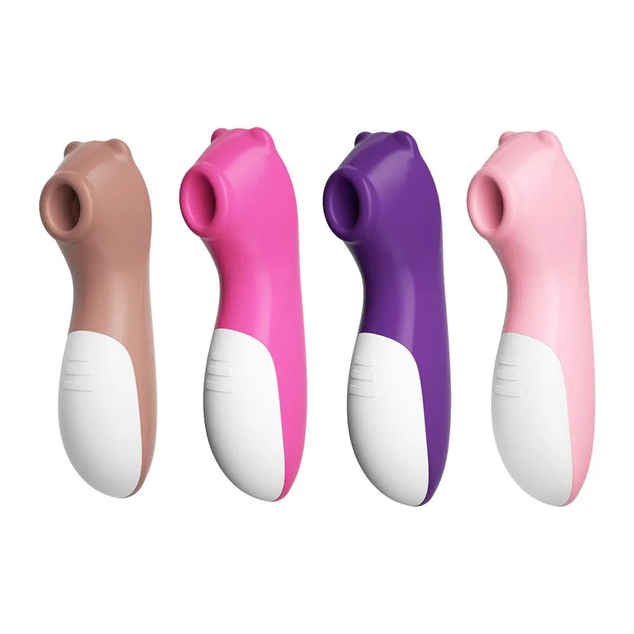 Estimulador de Clitóris Liso em Formato de Urso