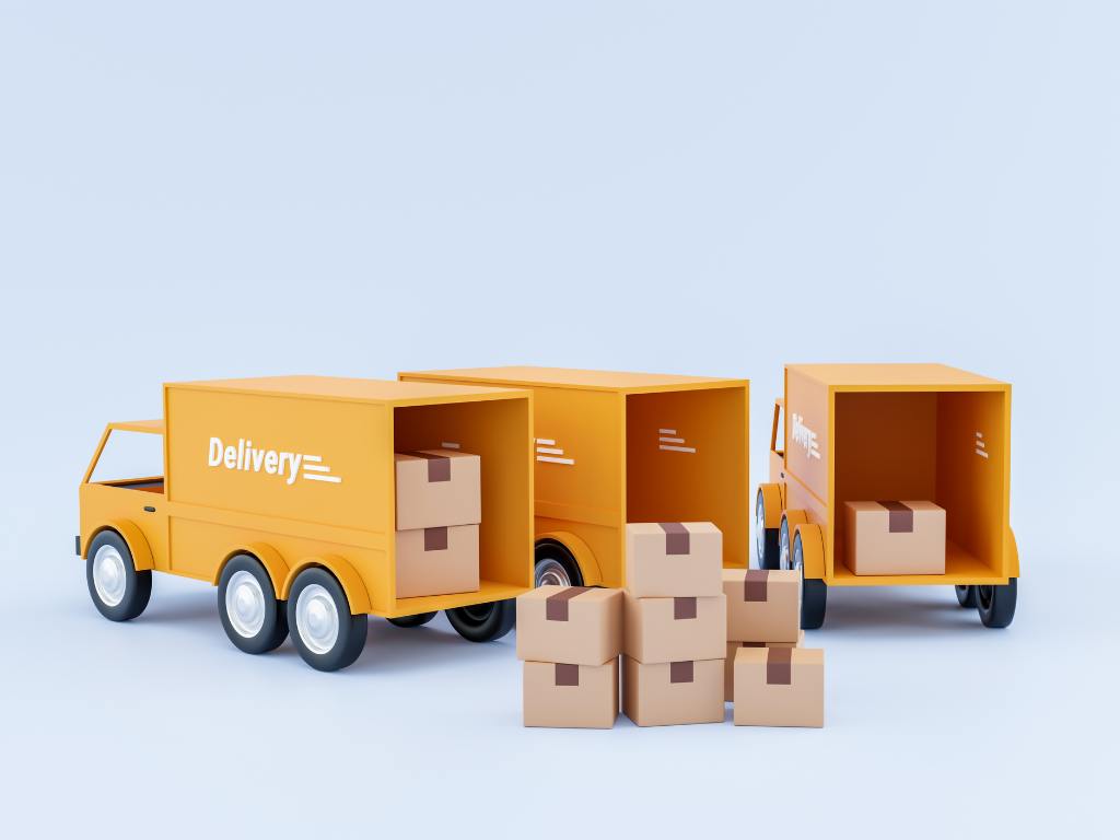 Caminhões de entrega
