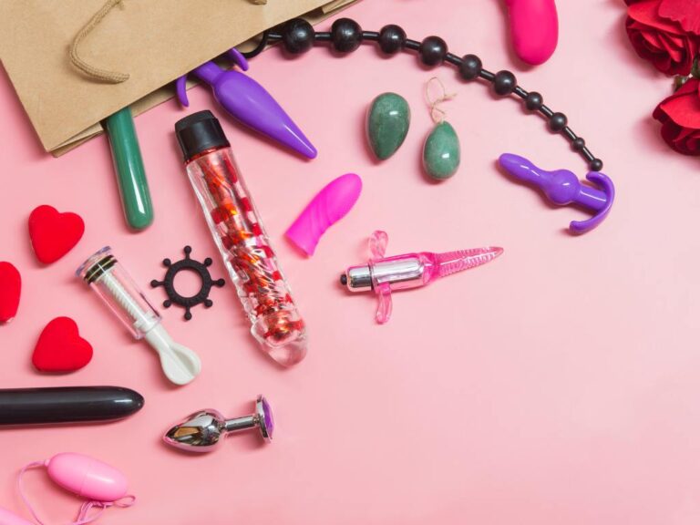 Diferentes tipos de brinquedos eróticos