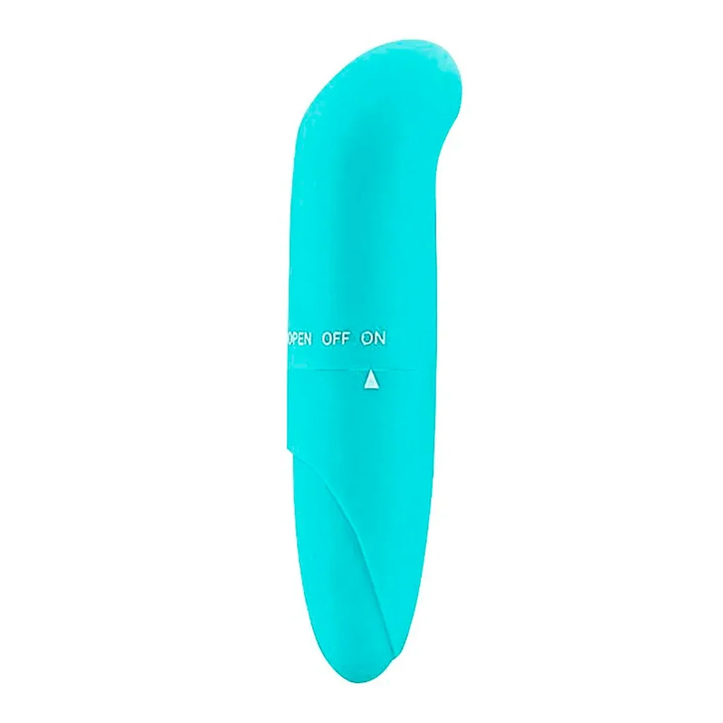 Vibrador Ponto G em ABS com textura Aveludada