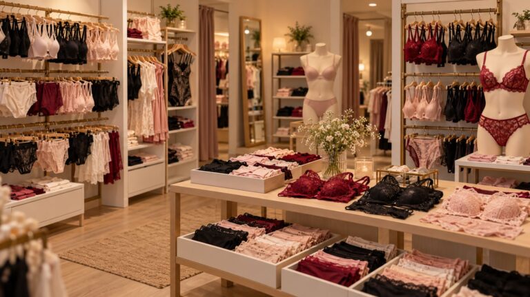 loja de lingerie